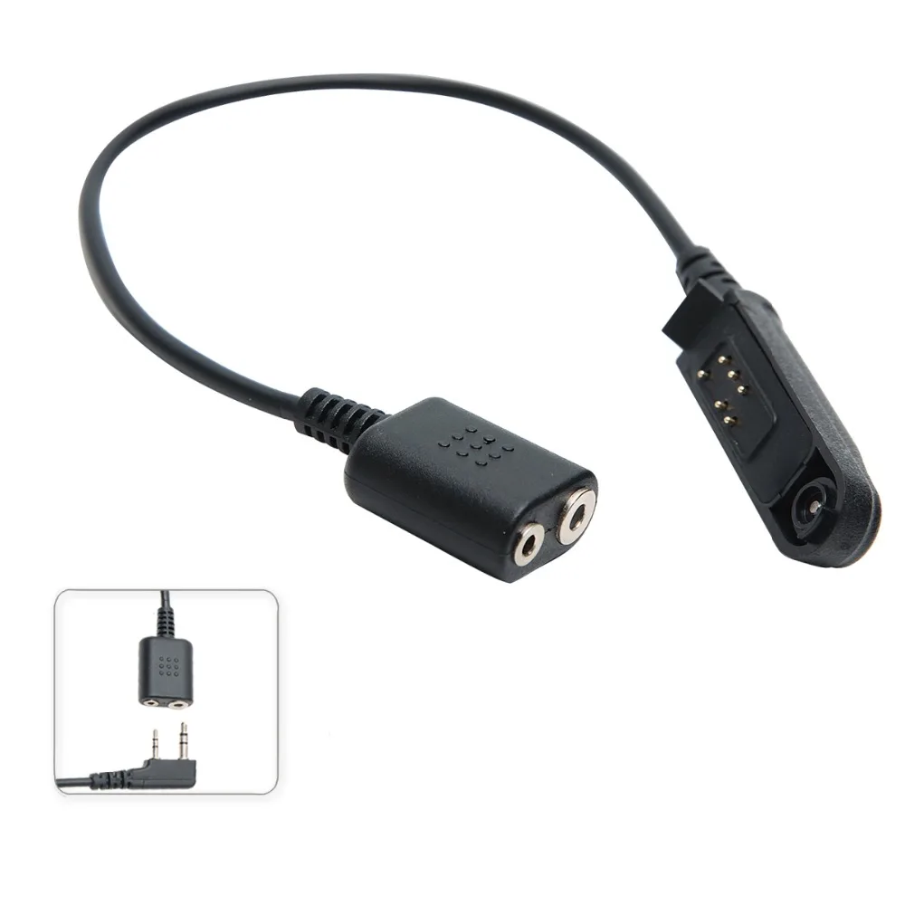 Cable adaptador extendido mostrando longitud de 30 cm