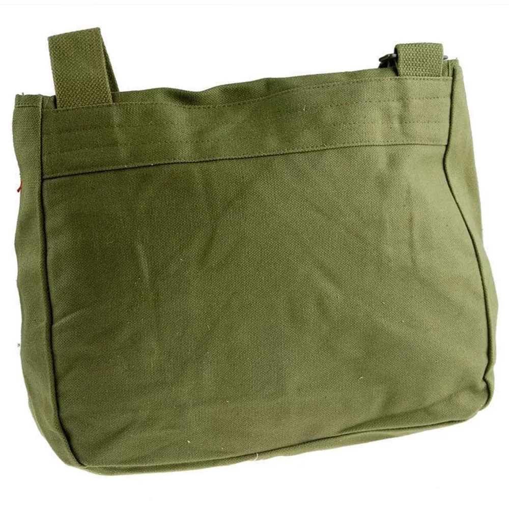 Satchel militar de lona vintage para mensajero pequeño - imagen 3
