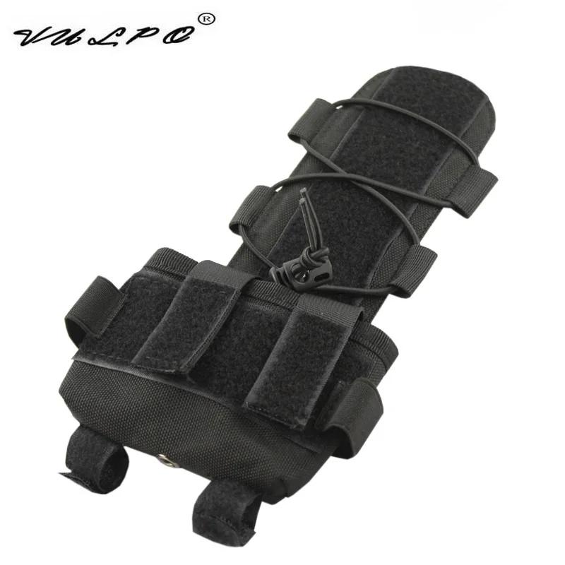 VULPO Bolsa táctica de batería para casco MK2 con contrapeso Airsoft