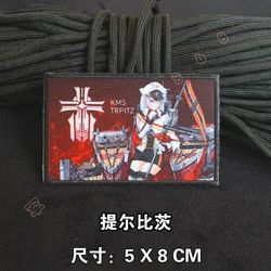 Azur Lane Parche táctico para mochila y chaqueta decorativo