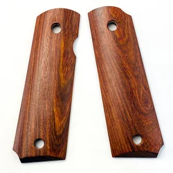 Empuñadura 1911 madera Hongteng CNC – Par táctico antideslizante