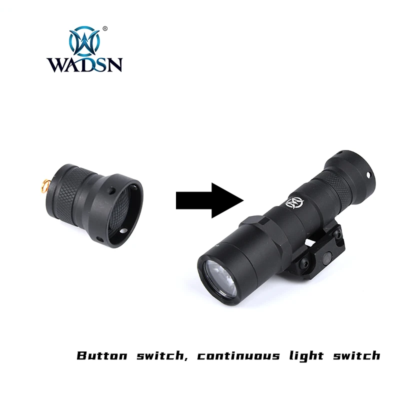 Interruptor presión remoto WADSN compatible SureFire M300 M600 - imagen 4