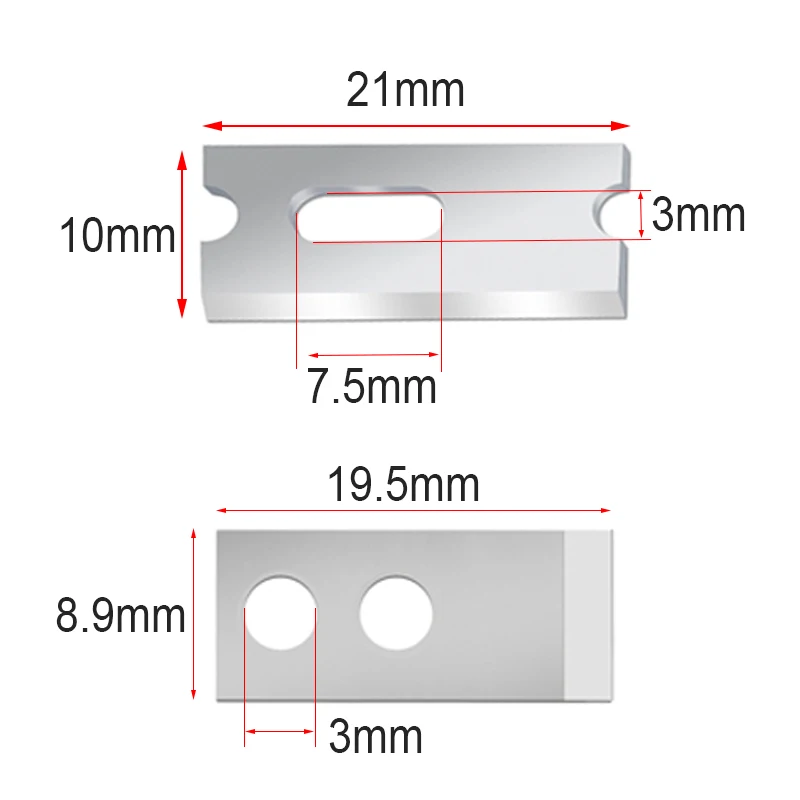 Cuchilla repuesto pelacables RJ45 – Acero alta velocidad - imagen 2