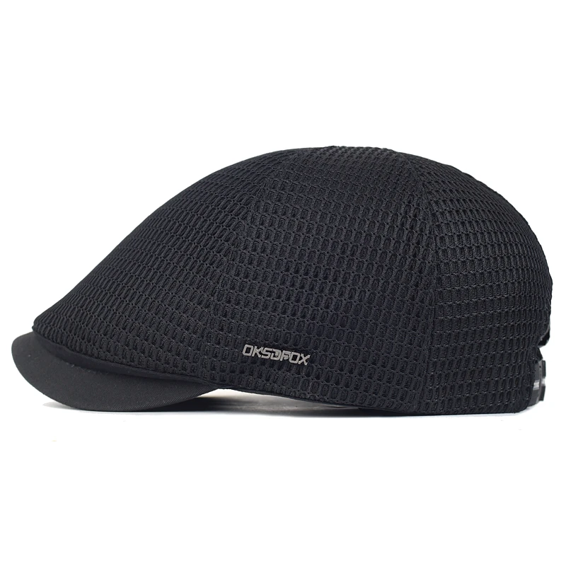 Gorra de malla transpirable lisa plana unisex para exteriores - imagen 5