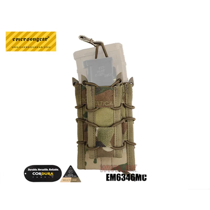 Funda táctica MOLLE para cargadores M4/M16, compatible AK y Glock - imagen 3
