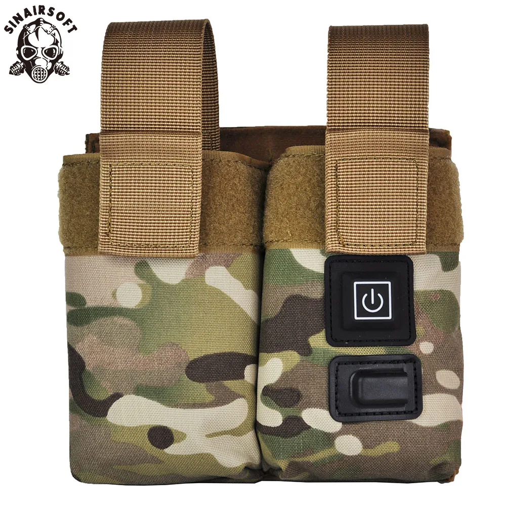 SINAIRSOFT Bolsa porta cargadores M4 MOLLE doble para airsoft