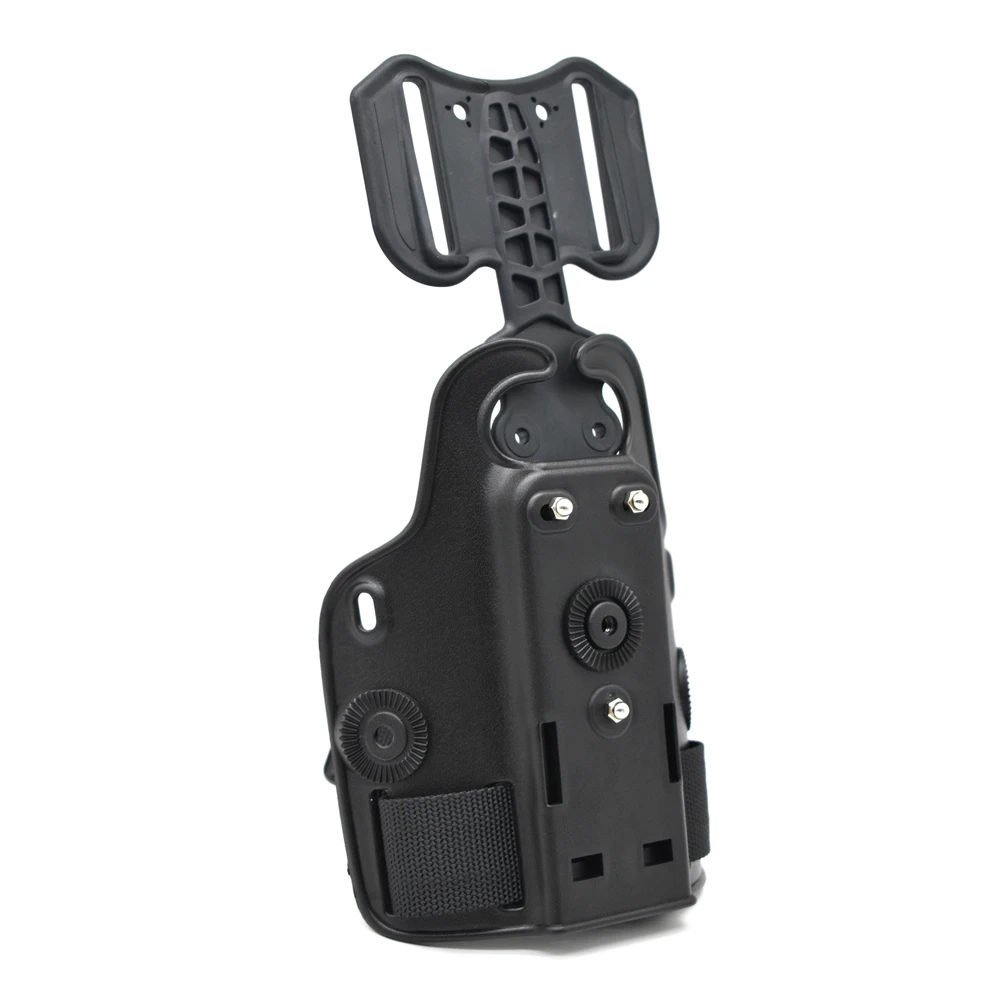 CLUSGO Funda drop leg muslo MOLLE para pistola táctica - imagen 3