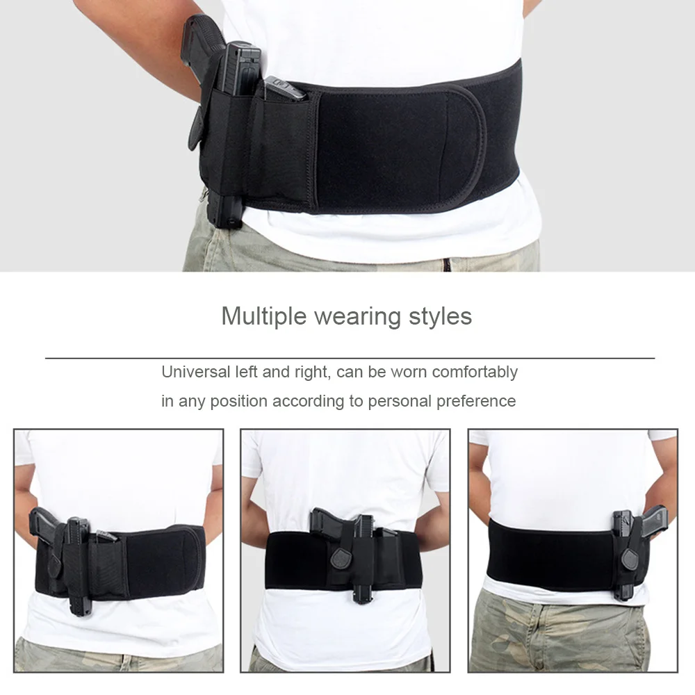 Funda Pistola Táctica Molle Ajustable Regulación Universal - imagen 3