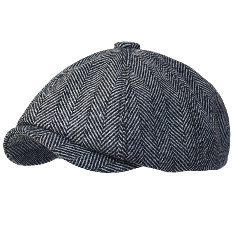 Peaky Blinders sombrero octagonal vintage espiga Gatsby para hombre - imagen 4