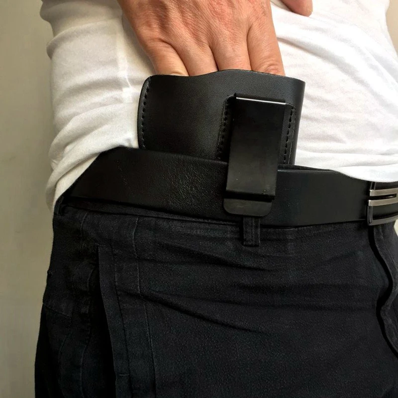 Funda IWB de cuero mano derecha Ruger LCR Bodyguard Taurus - imagen 5