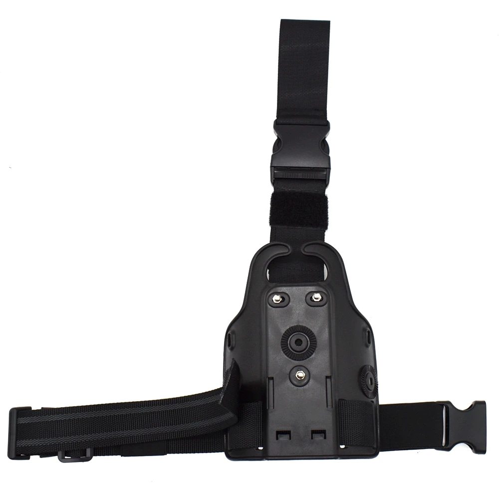 CLUSGO Funda drop leg muslo MOLLE para pistola táctica