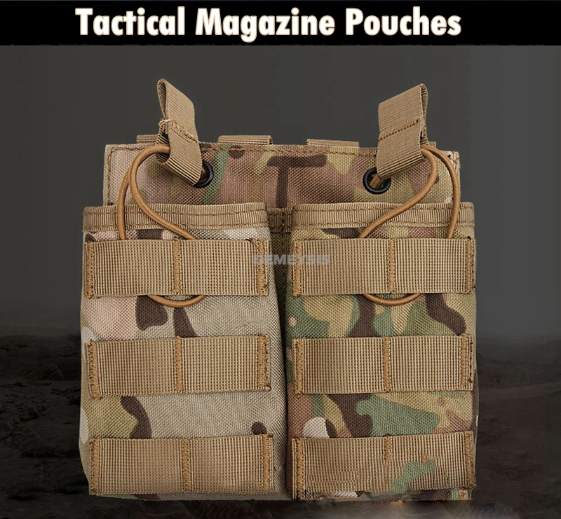 Vista de fundas MOLLE para cargadores