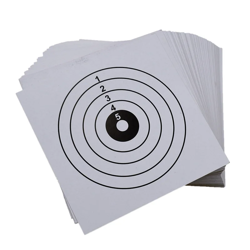 Diana papel táctico 14x14 cm cuadrado para pistola rifle Airsoft - imagen 4
