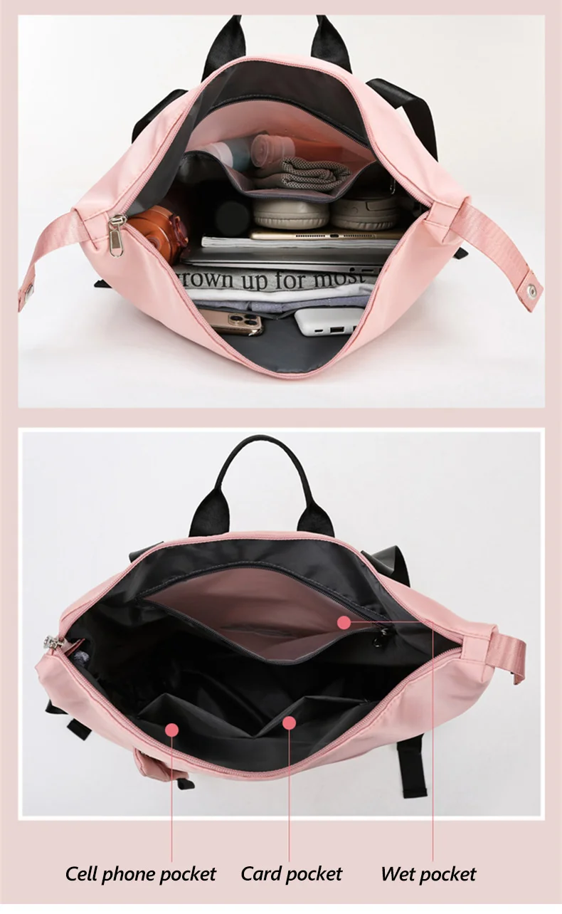 Mochila en entorno urbano