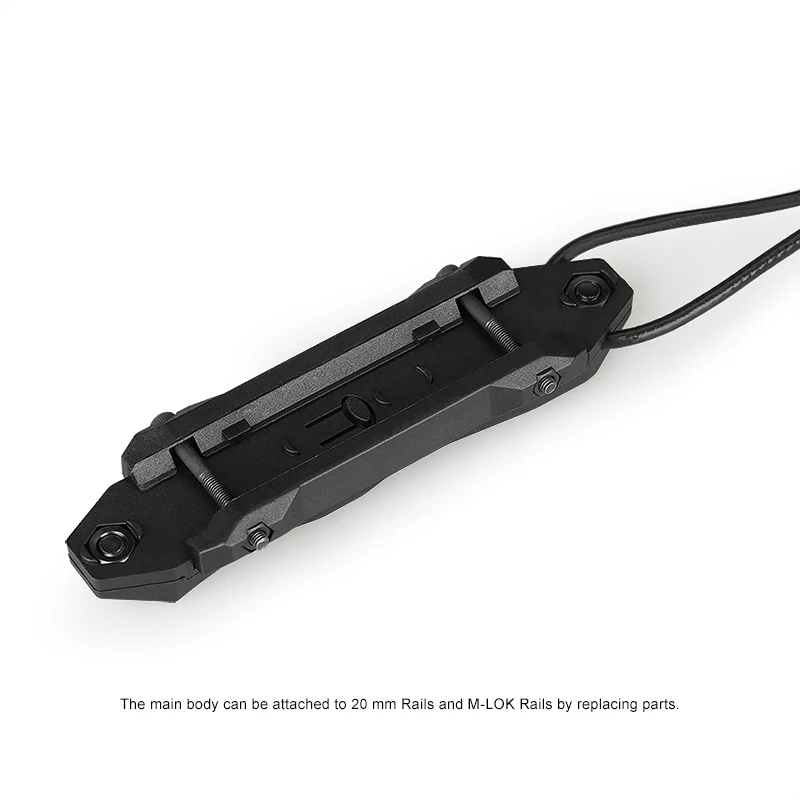 Interruptor remoto dual para linternas tácticas con montaje Picatinny - imagen 5