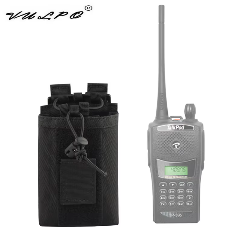 VULPO Bolsa MOLLE Nylon Cordura para Radio Interfono Táctica - imagen 5