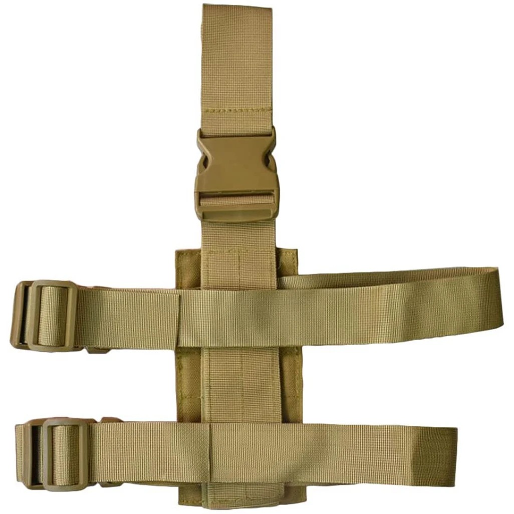 Plataforma táctica pierna caída MOLLE cinturón ajustable bolsa EDC - imagen 3