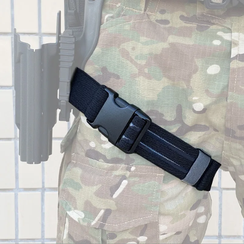 Funda táctica de muslo en neopreno antideslizante sistema QLS