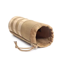 Bolsa táctica MOLLE para botella de agua — camping y pesca ligera