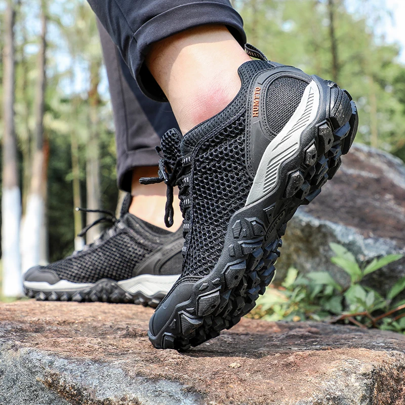 HUMTTO Zapatos de Senderismo Transpirables para Hombre y Mujer - imagen 5