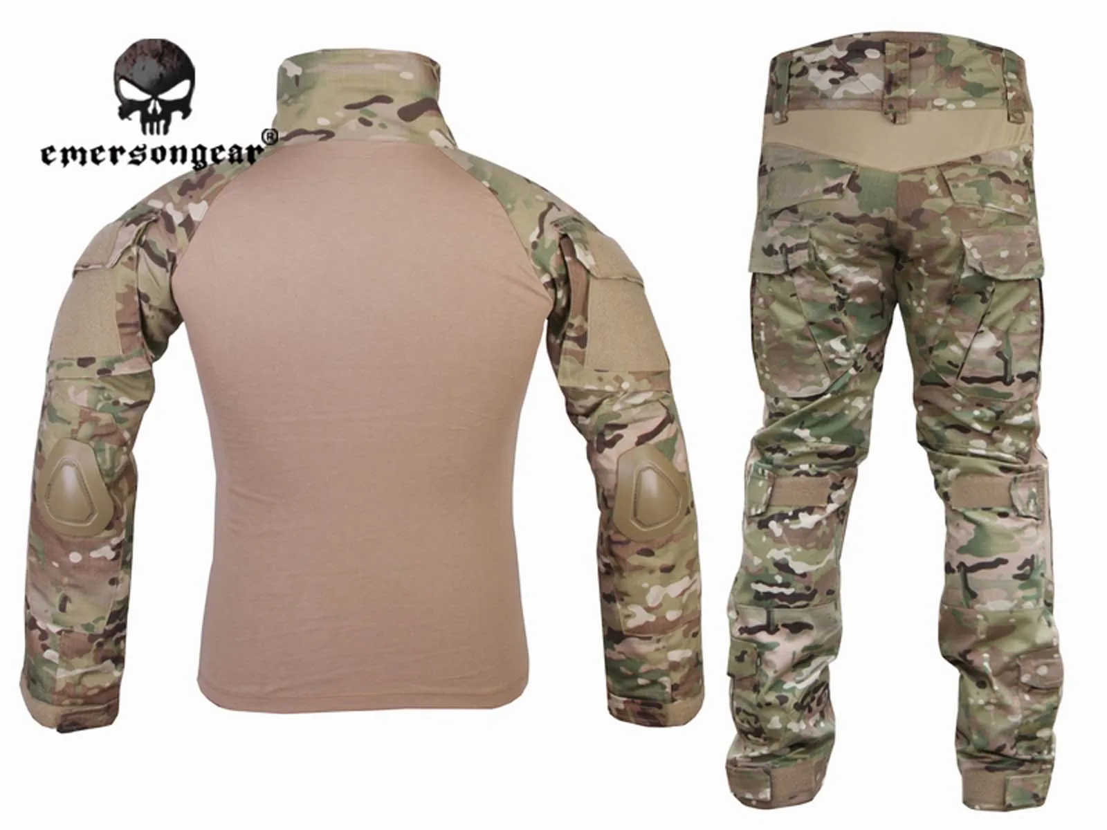 Emersongear Gen2 BDU Airsoft traje combate coderas rodilleras - imagen 2