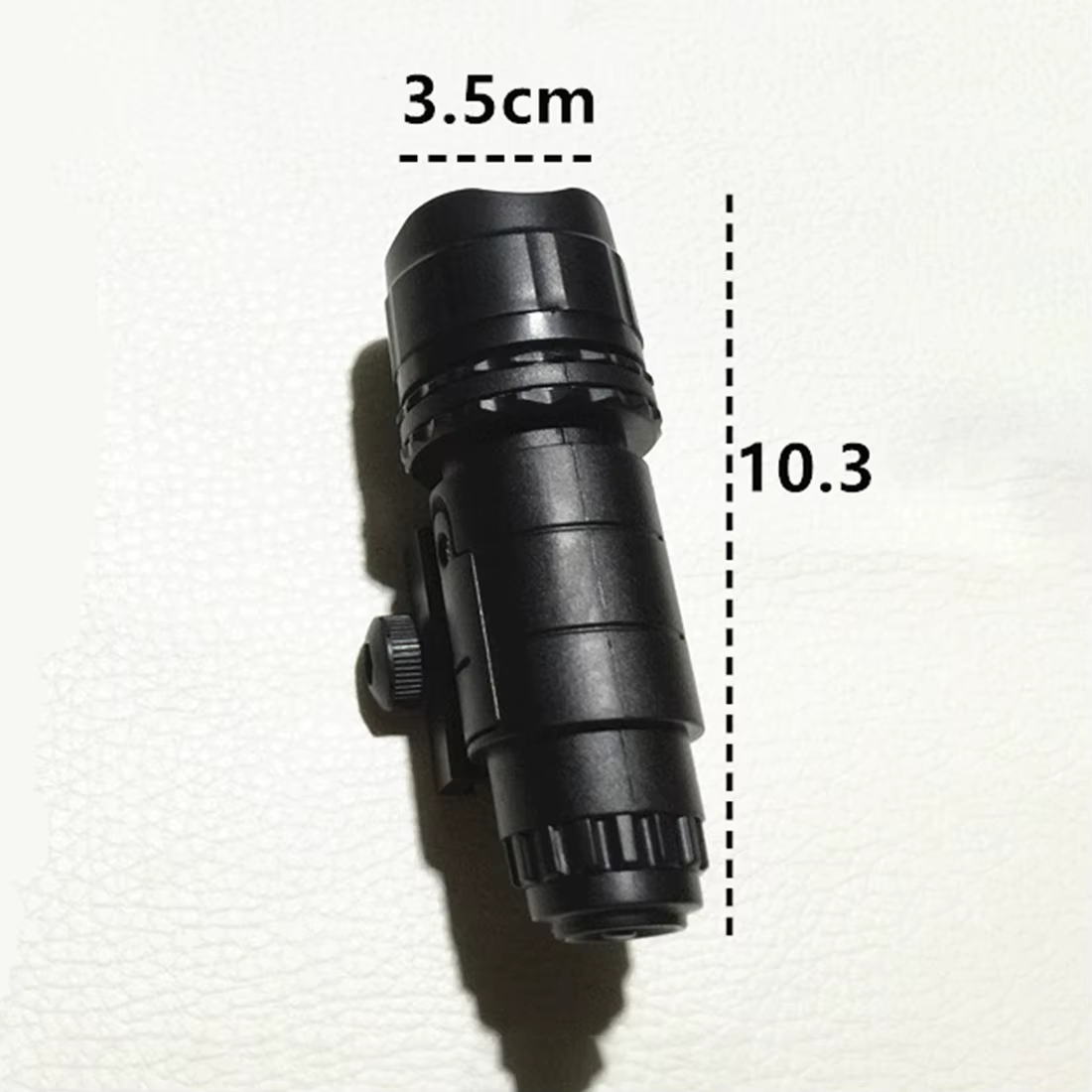 Linterna LED táctica blanca | Accesorio frontal para Nerf blaster - imagen 4