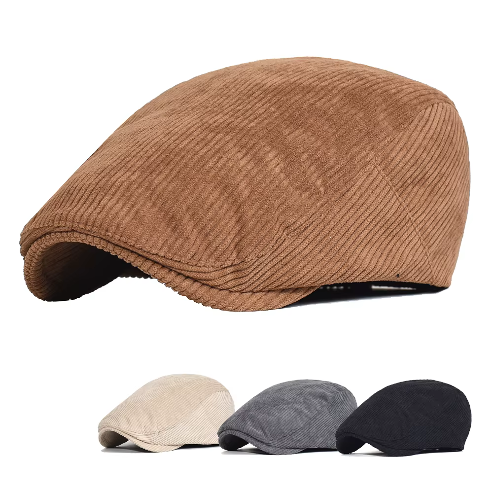 Gorro octogonal retro informal de lona ripstop para hombre y mujer - imagen 4