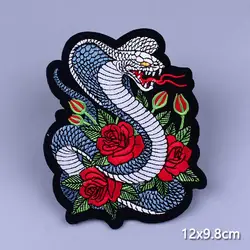 Parche bordado calavera homologable para chaqueta vaquera