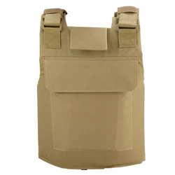 Chaleco táctico MOLLE portaplacas para Airsoft, paintball y caza
