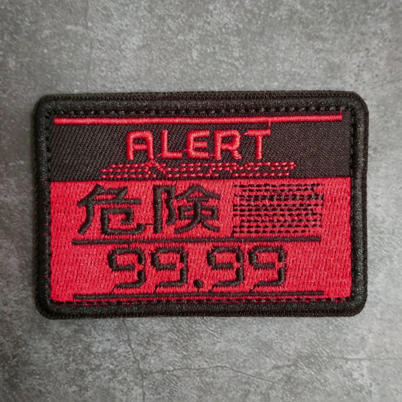 Parche bordado ALERT táctico – Insignia militar para chaqueta - imagen 5