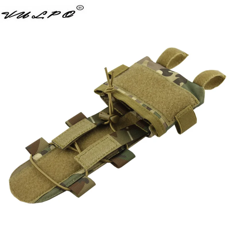 VULPO Bolsa táctica de batería para casco MK2 con contrapeso Airsoft - imagen 4