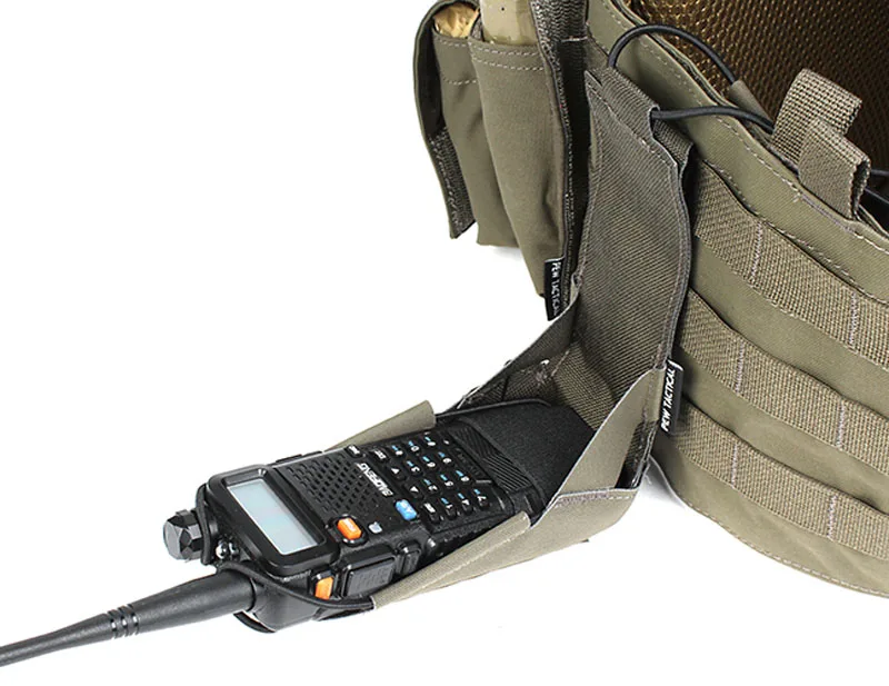 Bolsa MOLLE BAOFENG UV5R UV82 – Funda táctica para radio walkie talkie - imagen 5