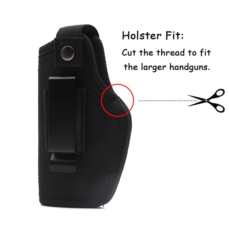 Funda IWB Universal Glock 17 Makarov – Cinturón oculto Clip Metal - imagen 4