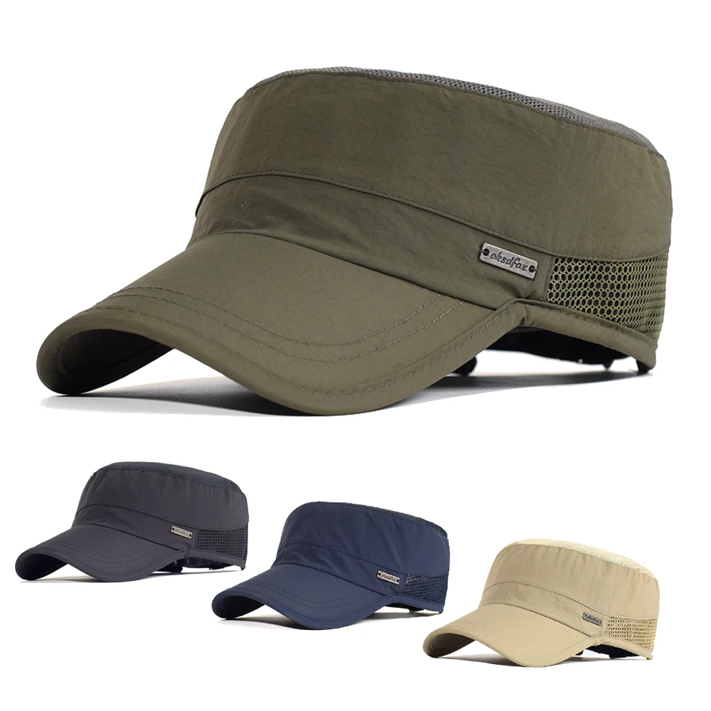 Gorra militar táctica secado rápido transpirable de malla verano - imagen 4