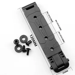 MOLLE-LOK Funda Kydex con clip y sistema MOLLE trasero