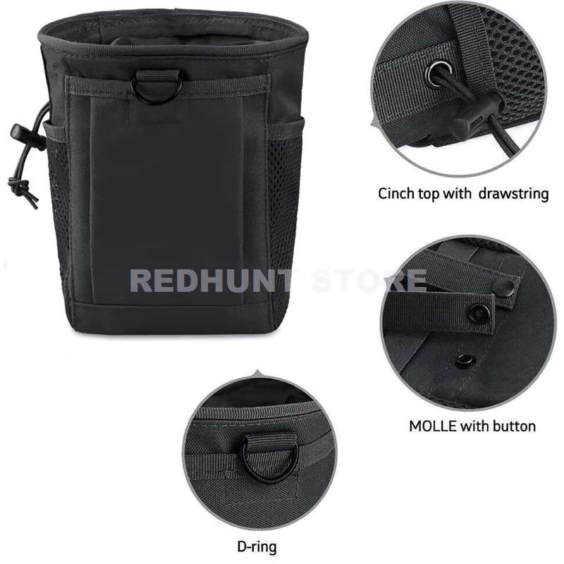 Bolsa táctica Molle CLUSGO vista frontal