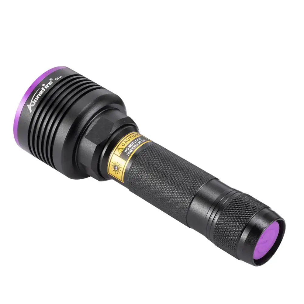 Linterna UV LED 365 nm ultravioleta para detección de tinta invisible - imagen 4