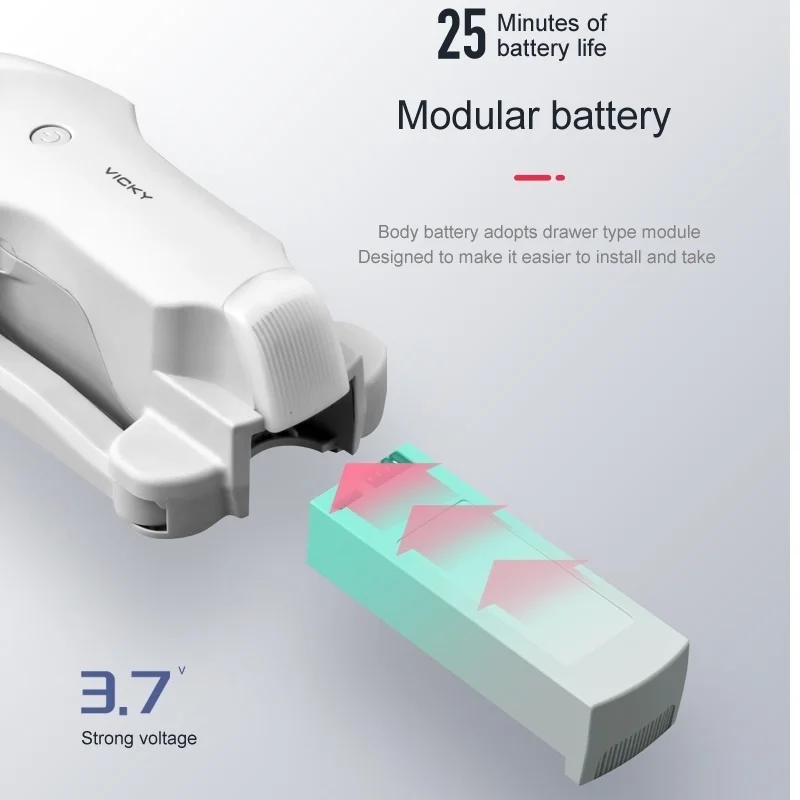 Batería LIPO Teranty 3,7V 1600mAh para dron F10 6K