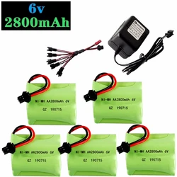 Batería NiMH 6V 2800mAh conector SM para coches RC y robótica