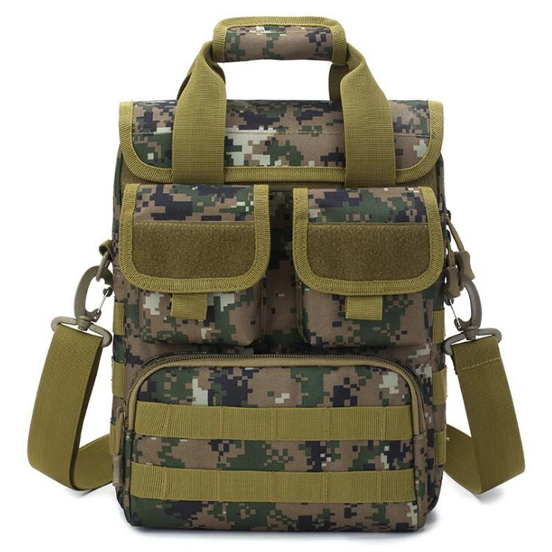 Bolso táctico messenger camuflaje militar – Bandolera acolchada para campo - imagen 3