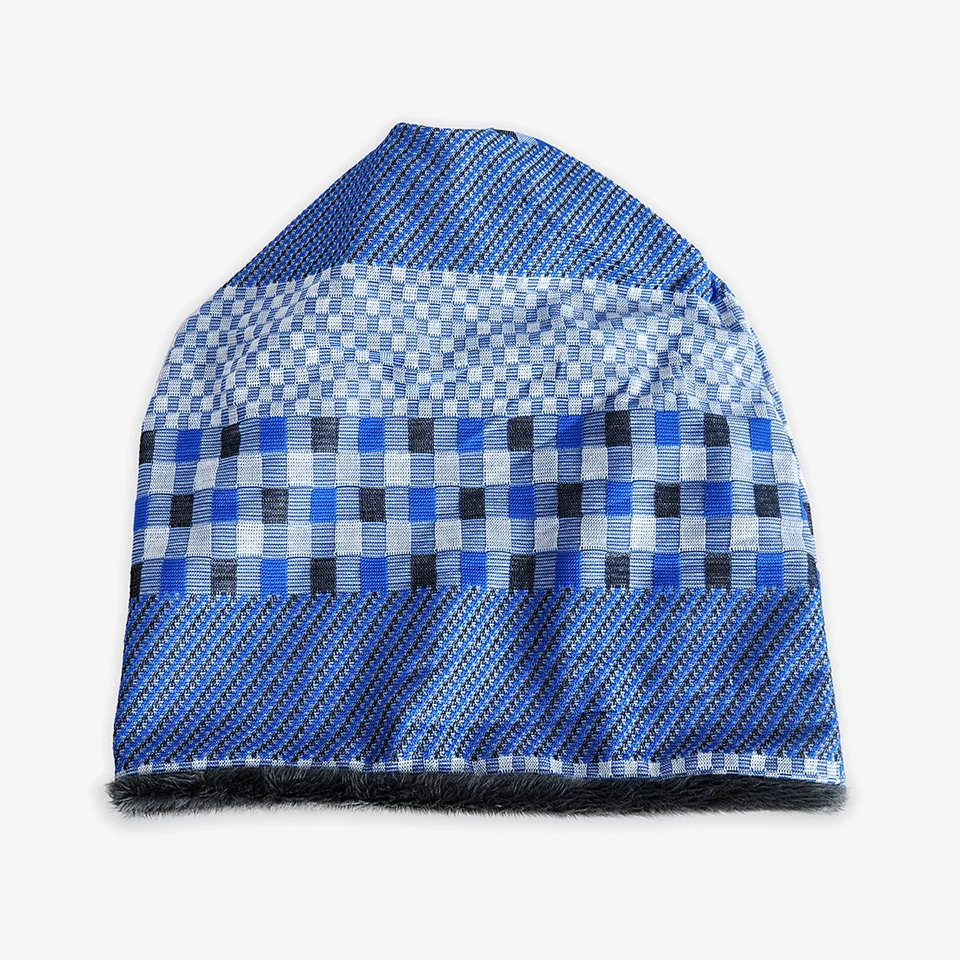 Vista del gorro estilo turbante