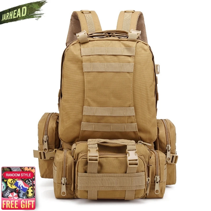 Mochila táctica MOLLE para senderismo, camping y escalada - imagen 3