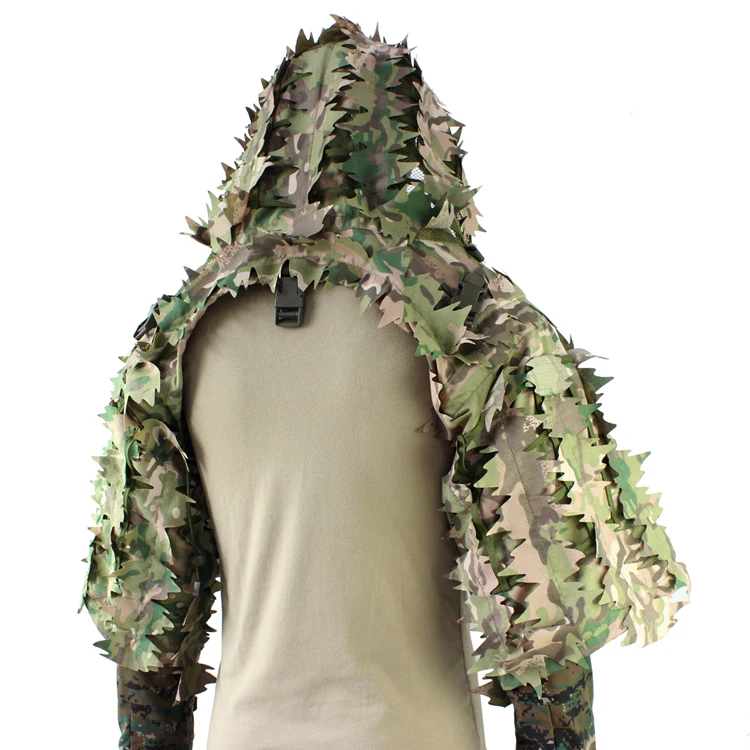 Prenda ghillie lista para usar