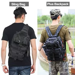 Bolsa de asalto táctica MOLLE – Mochila ripstop militar