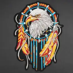 Parche bordado águila India grande – MOLLE, ropa y accesorios