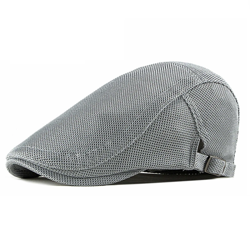 Gorra táctica de malla transpirable retro lisa al aire libre para golf - imagen 5