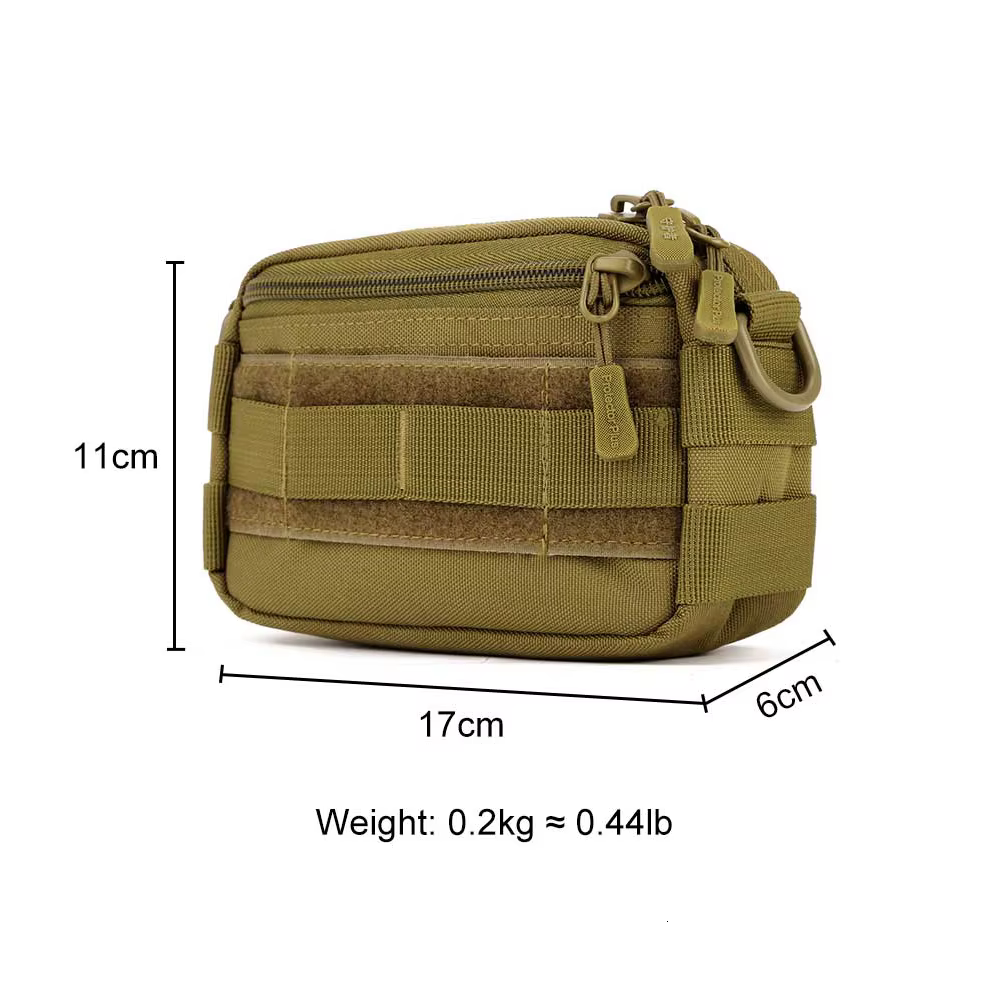 Conjunto de las tres bolsas en uso