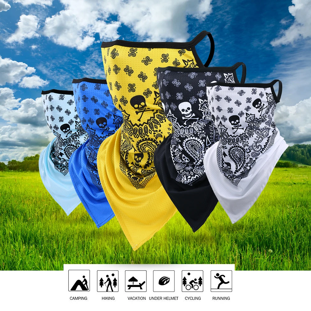 Bandana calavera colorida