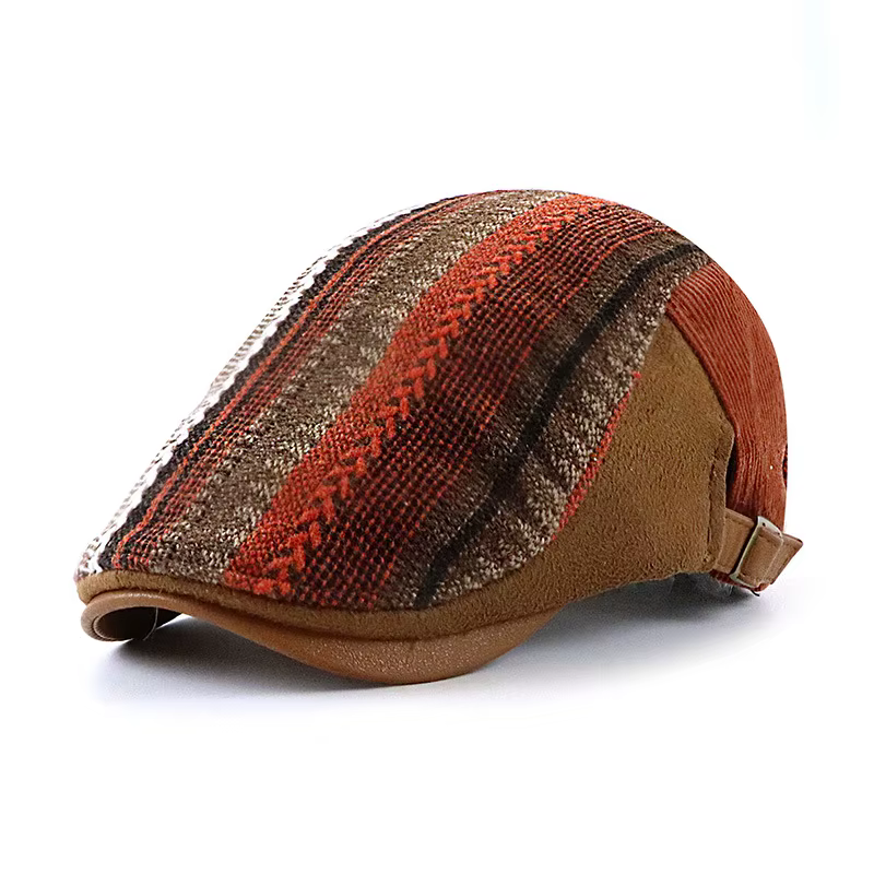 Boina retro hombre estilo británico para otoño e invierno - imagen 2