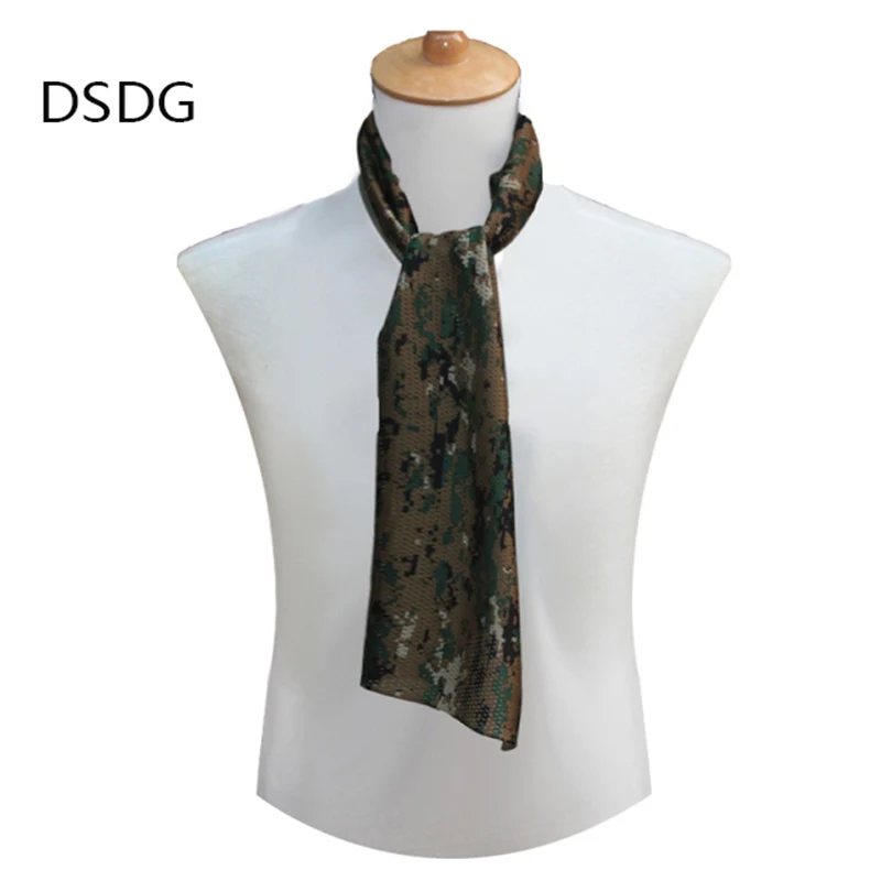 Bufanda de malla táctica - camuflaje ligero y transpirable para caza - imagen 3
